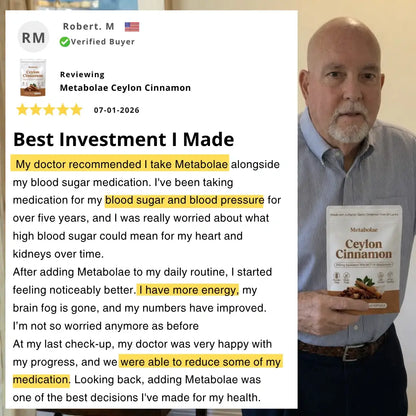 Metabolae Ceylon Cinnamon: 7200mg + MCT Oil